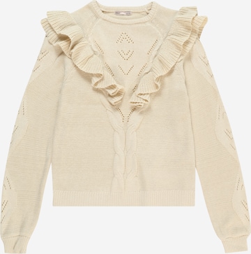 KIDS ONLY Genser i beige: forside