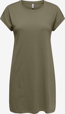 Robe 'ONLBLOOM' ONLY en vert : devant
