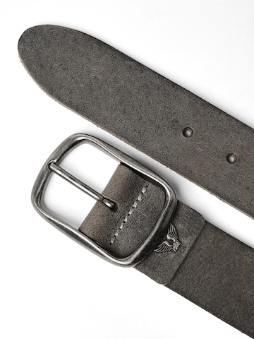 PME Legend Bälte 'Leather belt' i grå