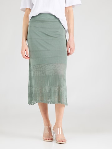 Gonna 'AVERY' di GUESS in verde: frontale