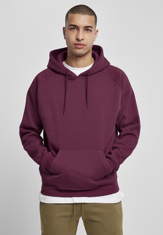 Sweat-shirt Urban Classics en rouge : devant