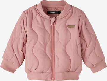 NAME IT Prehodna jakna 'Mars' | roza barva: sprednja stran