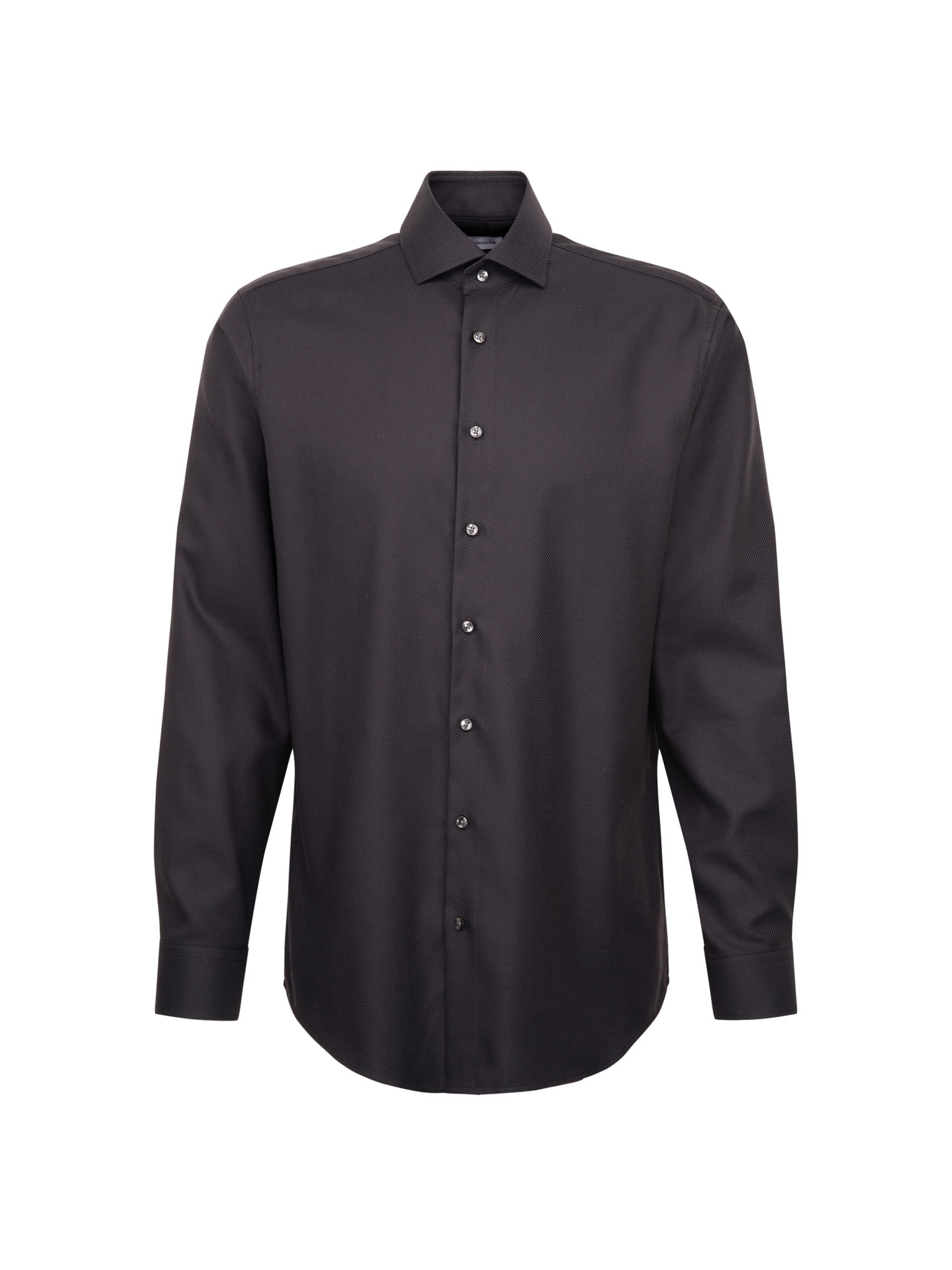 SEIDENSTICKER Regular fit Zakelijk overhemd 'Smart Classics' in Grijs: voorkant