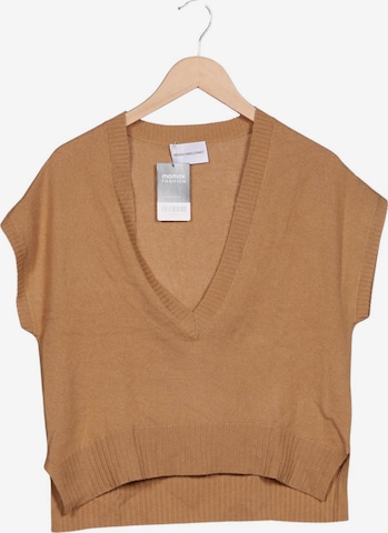 HERZENSANGELEGENHEIT Sweater & Cardigan in XS in Brown: front