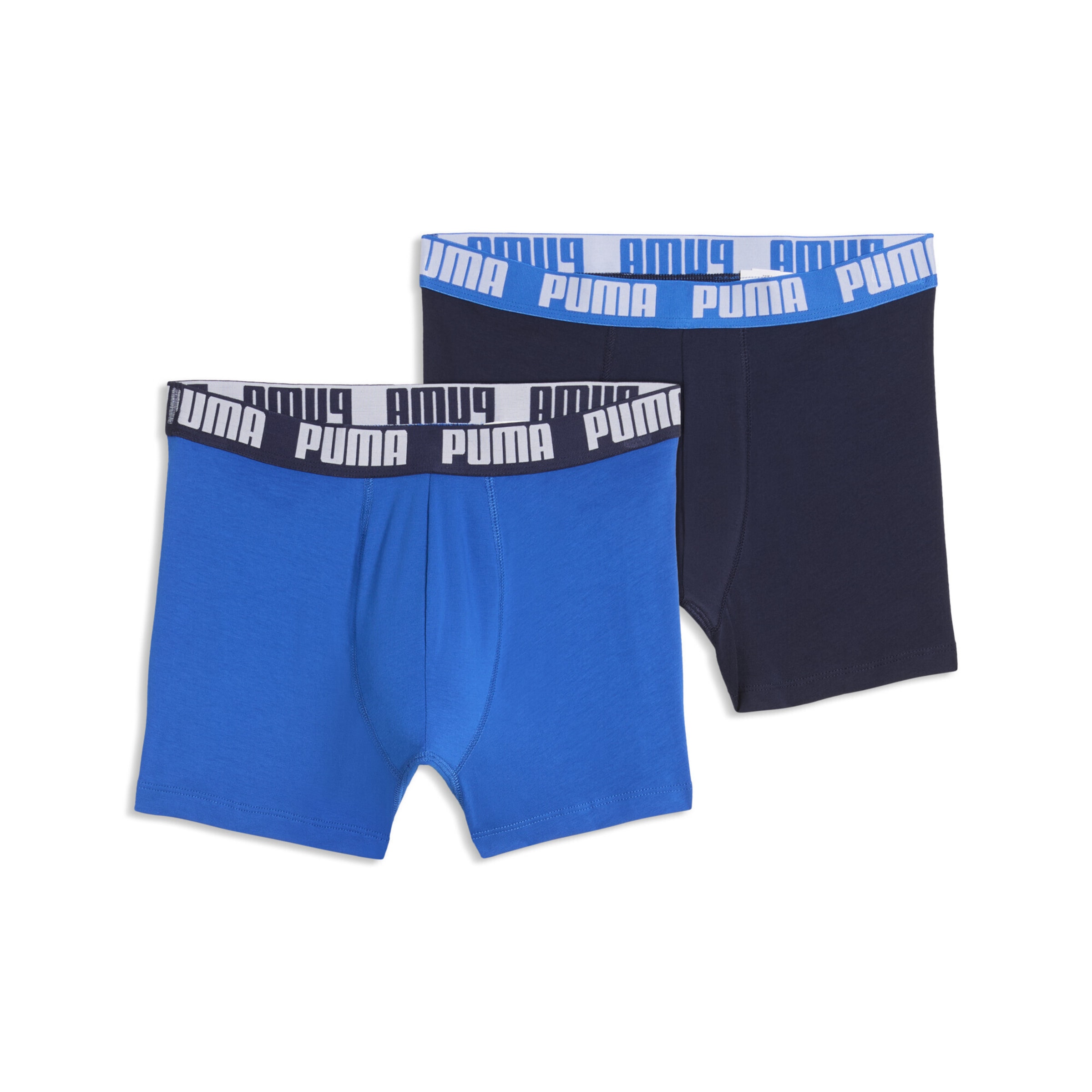 Boxers PUMA en bleu : devant