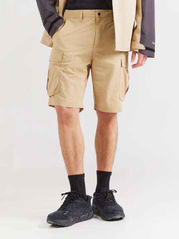 JACK WOLFSKIN Regular Outdoor панталон 'DUNELAND' в кафяво: отпред