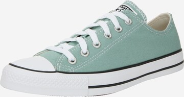 CONVERSE Låg sneaker i grön: framsida