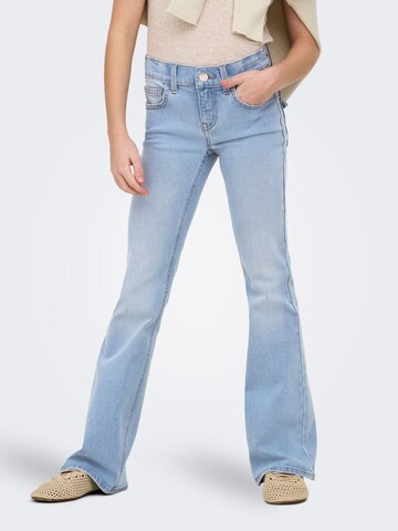 évasé Jean 'KOGPhoebe' ONLY GIRLS en bleu : devant