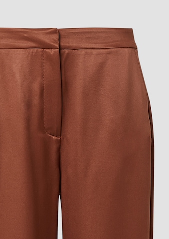 COMMA Loose fit Trousers in Brown