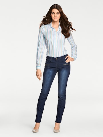 heine - Skinny Vaquero en azul