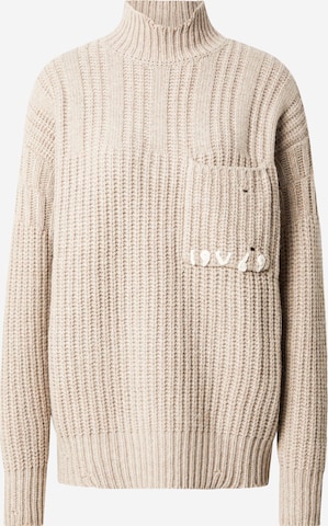 Pull-over 'Rosanna' 19V69 ITALIA en gris : devant