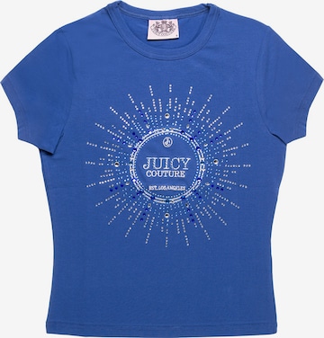 T-Shirt Juicy Couture en bleu : devant