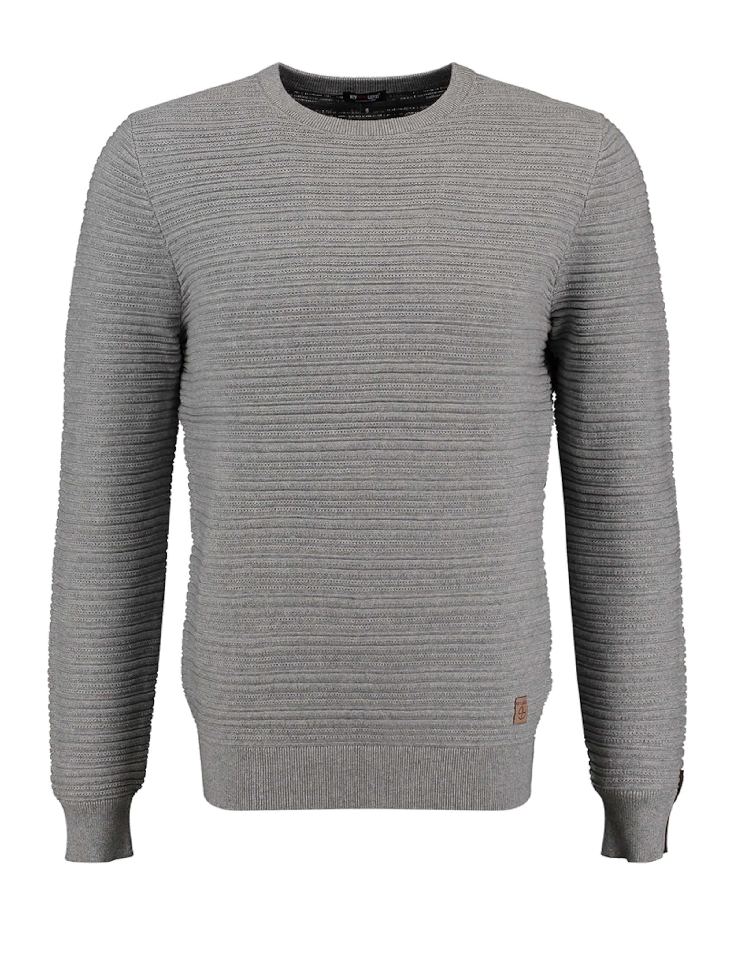 Key Largo Pullover 'Bern' i grå: forside