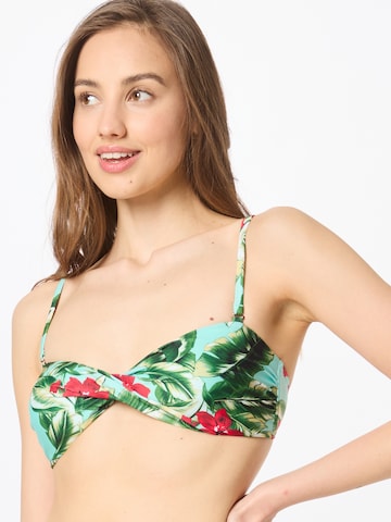 Superdry Bandeau Bikinitopp i blå: forside