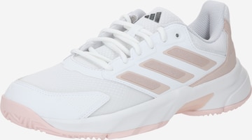 Chaussure de sport 'CourtJam Control 3' ADIDAS PERFORMANCE en blanc : devant