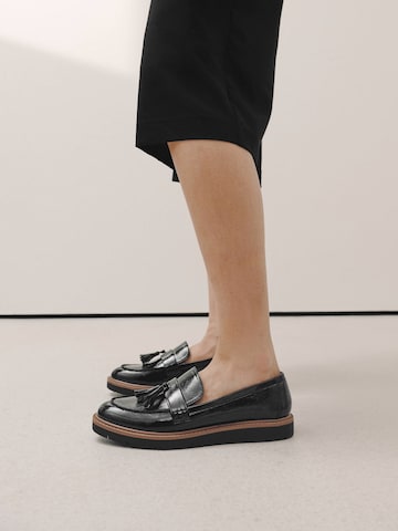 Next Moccasin in Black