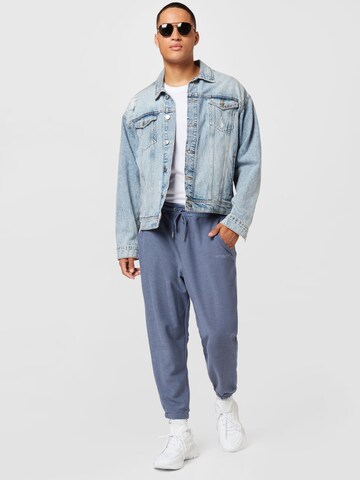 BURTON MENSWEAR LONDON Zúžený Kalhoty – modrá