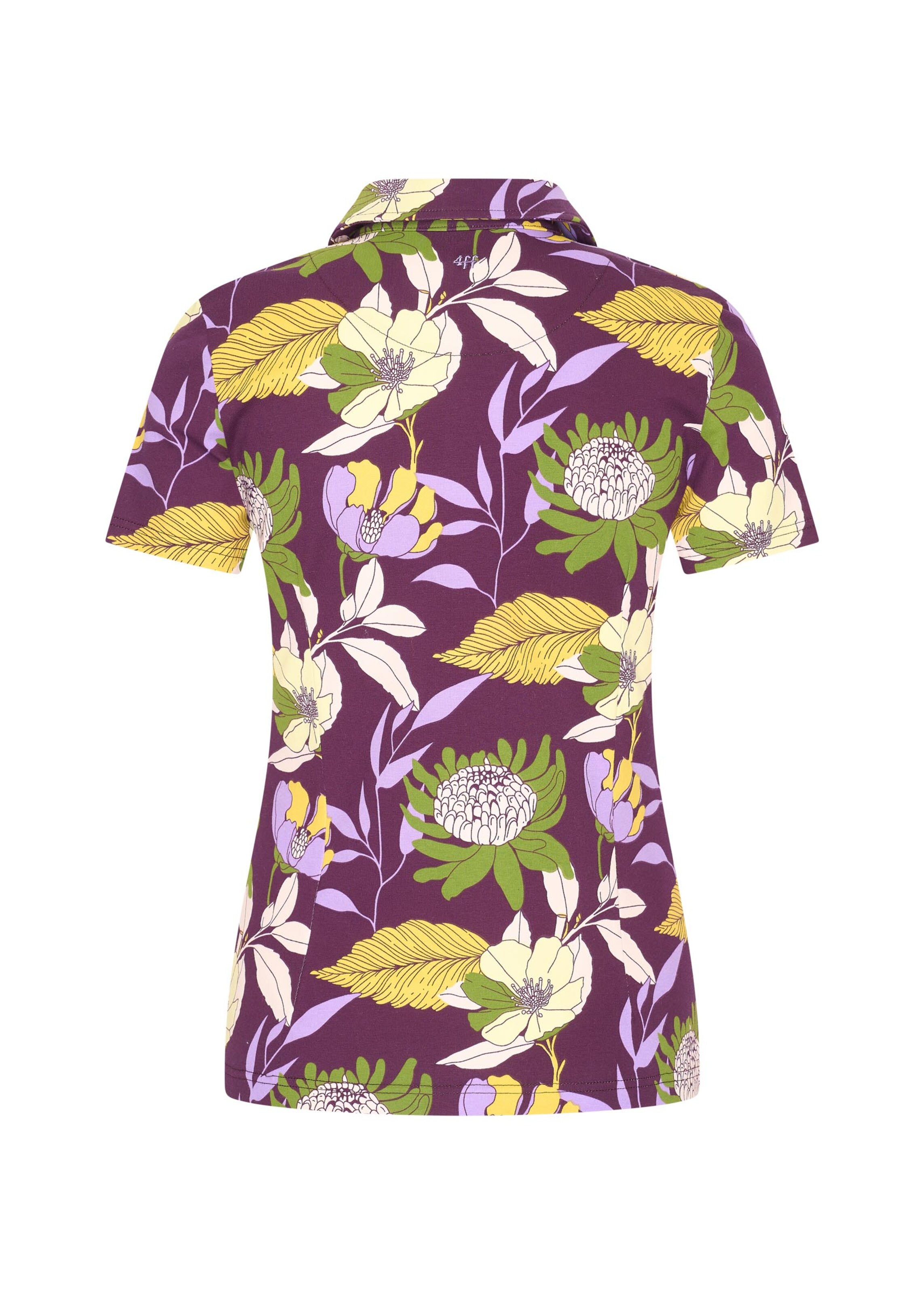 4funkyflavours Blouse 'Prix Choc' in Purple