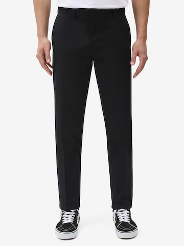 Regular Pantaloni cu dungă '872' de la DICKIES pe negru: față