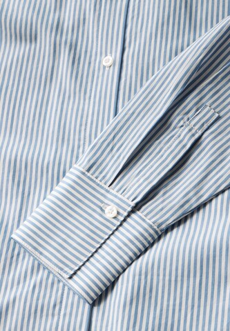 CECIL Gestreifte Hemdbluse in Blau