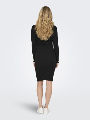 Only Maternity Jurk 'XENA' in Zwart
