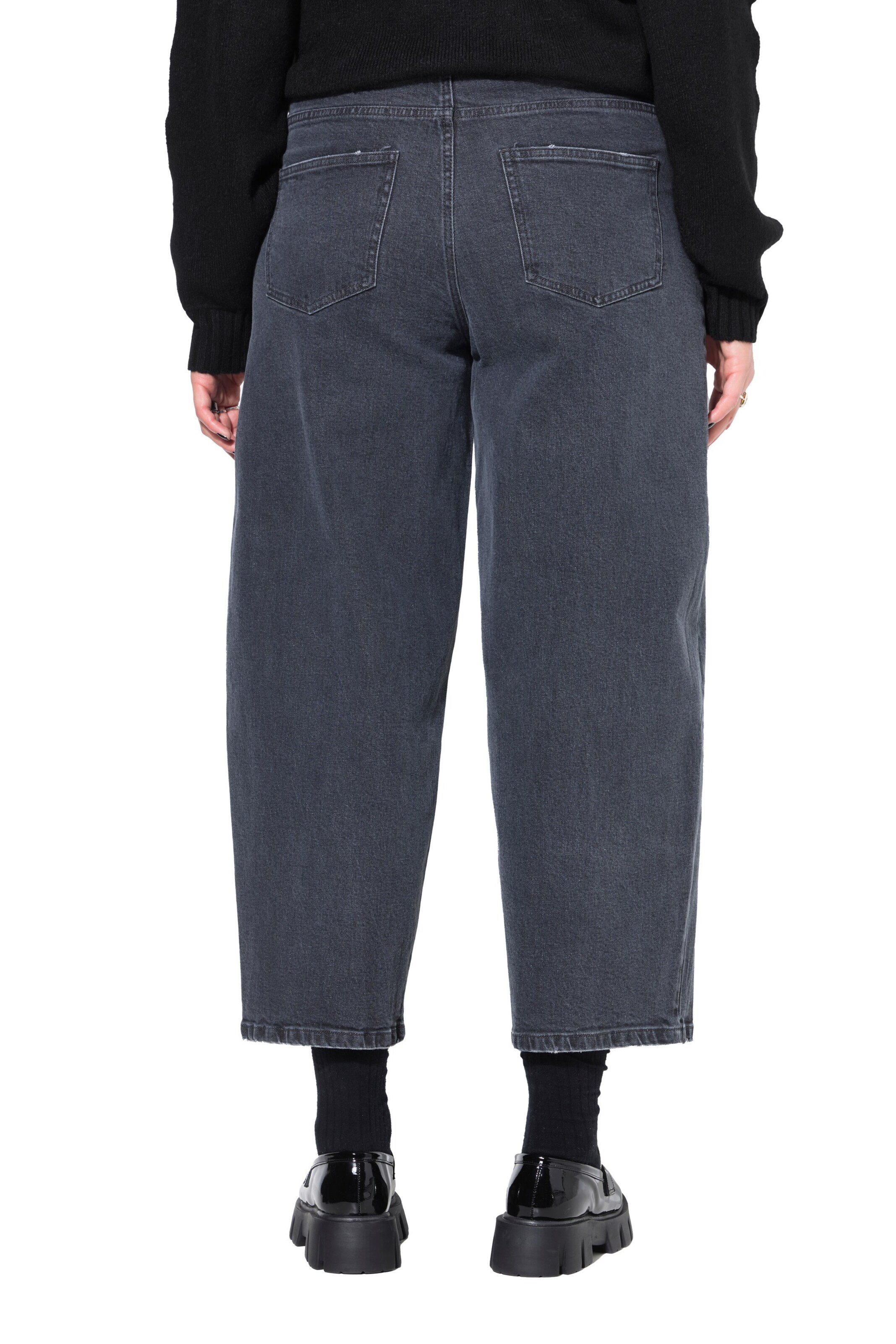 Studio Untold Loosefit Jeans in Zwart