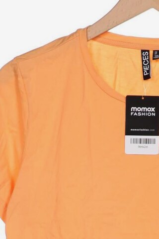 PIECES T-Shirt L in Orange