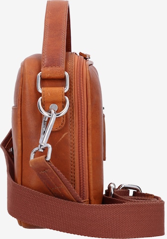 mano Crossbody Bag in Brown