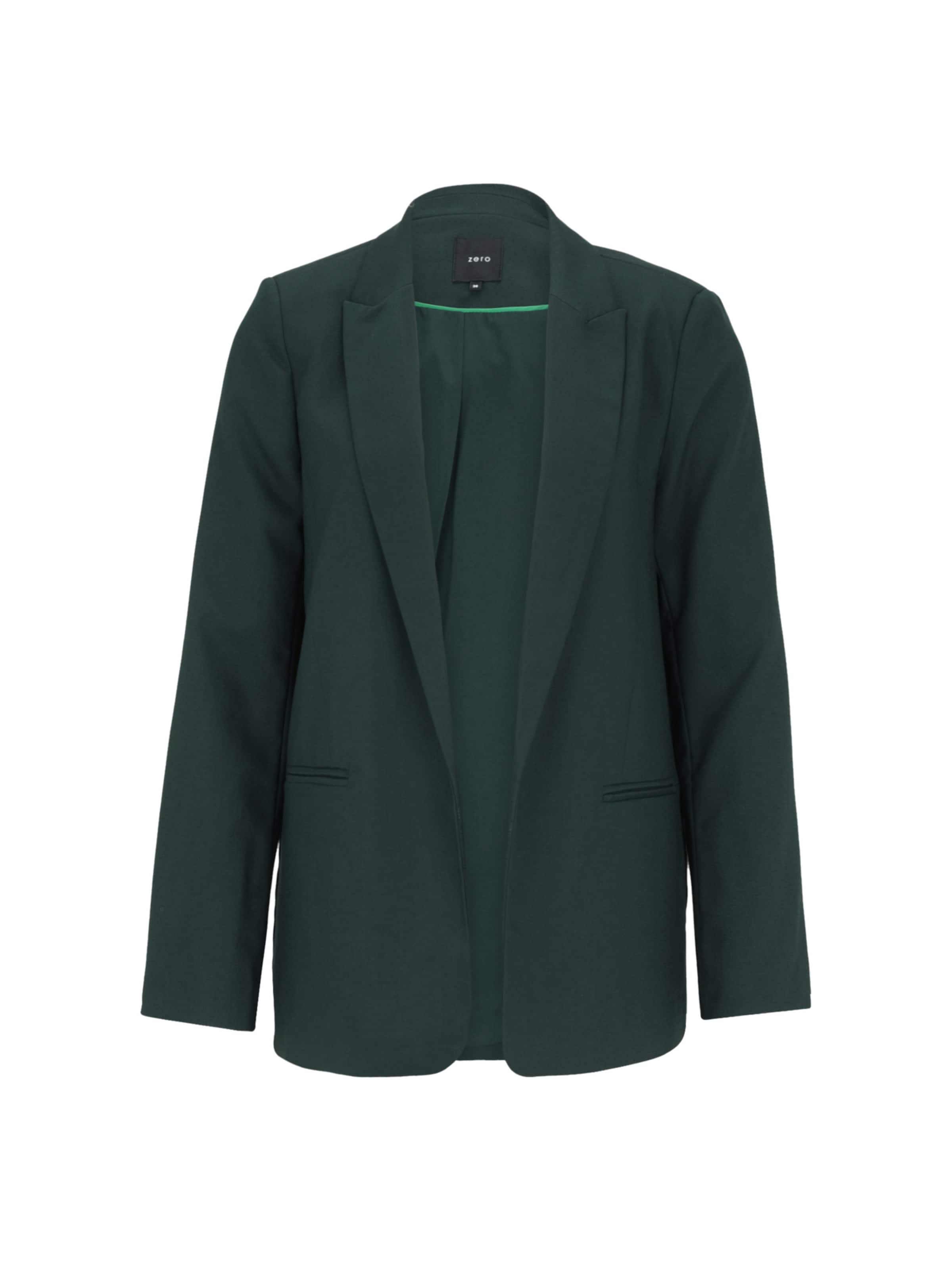 Blazer di zero in verde: frontale