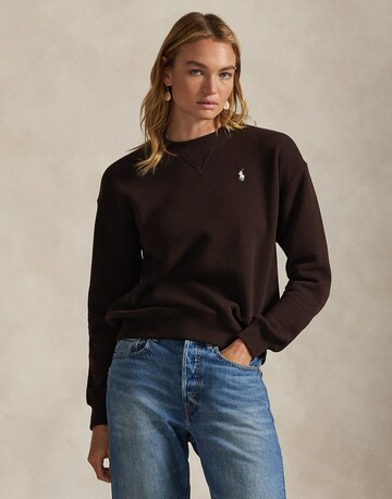 Polo Ralph Lauren Sweatshirt in Brown: front