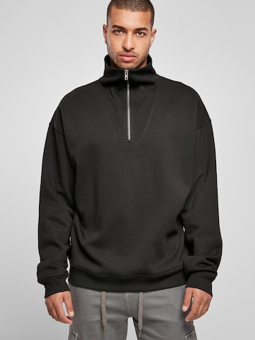 Urban Classics Sweatshirt in Black: front