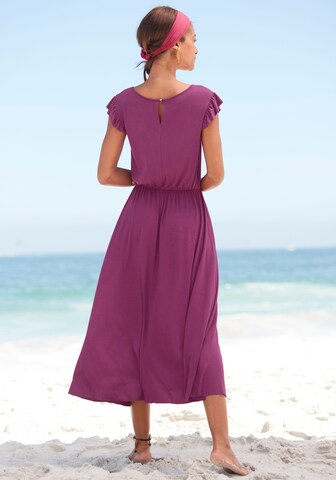 BEACH TIME - Vestido em roxo