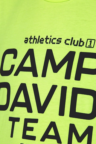 CAMP DAVID - Camisa em amarelo