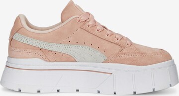 PUMA Platform trainers 'Mayze Stack Suede Wns' in Pink