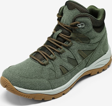 YOUTHUP Athletic Shoes 'Pfad' in Green: front