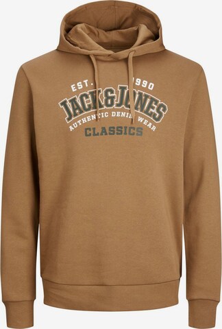 Jack & Jones Plus Μπλούζα φούτερ σε καφέ: μπροστά