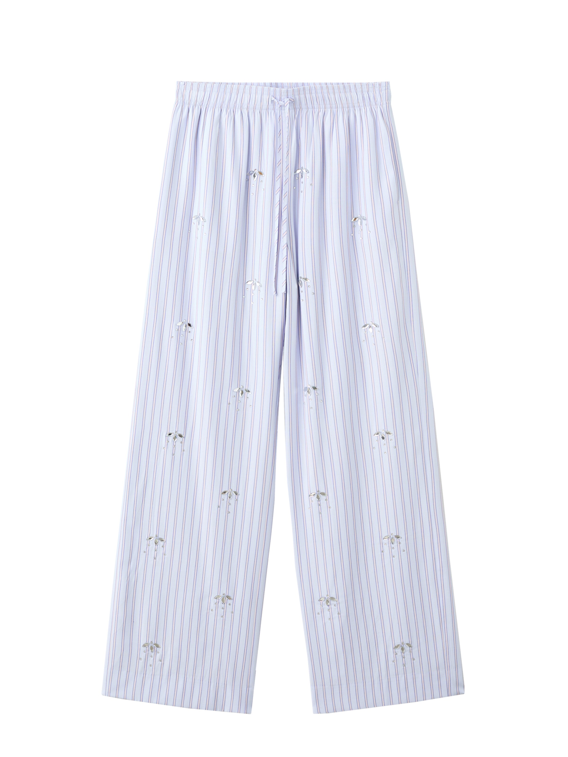 MANGO Hose 'Jewlery' in pastellblau / rosa, Produktansicht