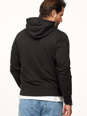 JACK & JONES Sweatshirt 'JJINFINITYHOOD' in Black