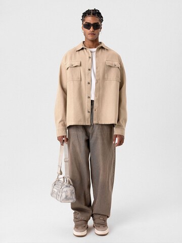 Comfort fit Camicia 'Renato' di Dandalo in beige