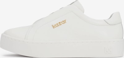 Kazar Sneaker in 36 in gold / weiß, Produktansicht