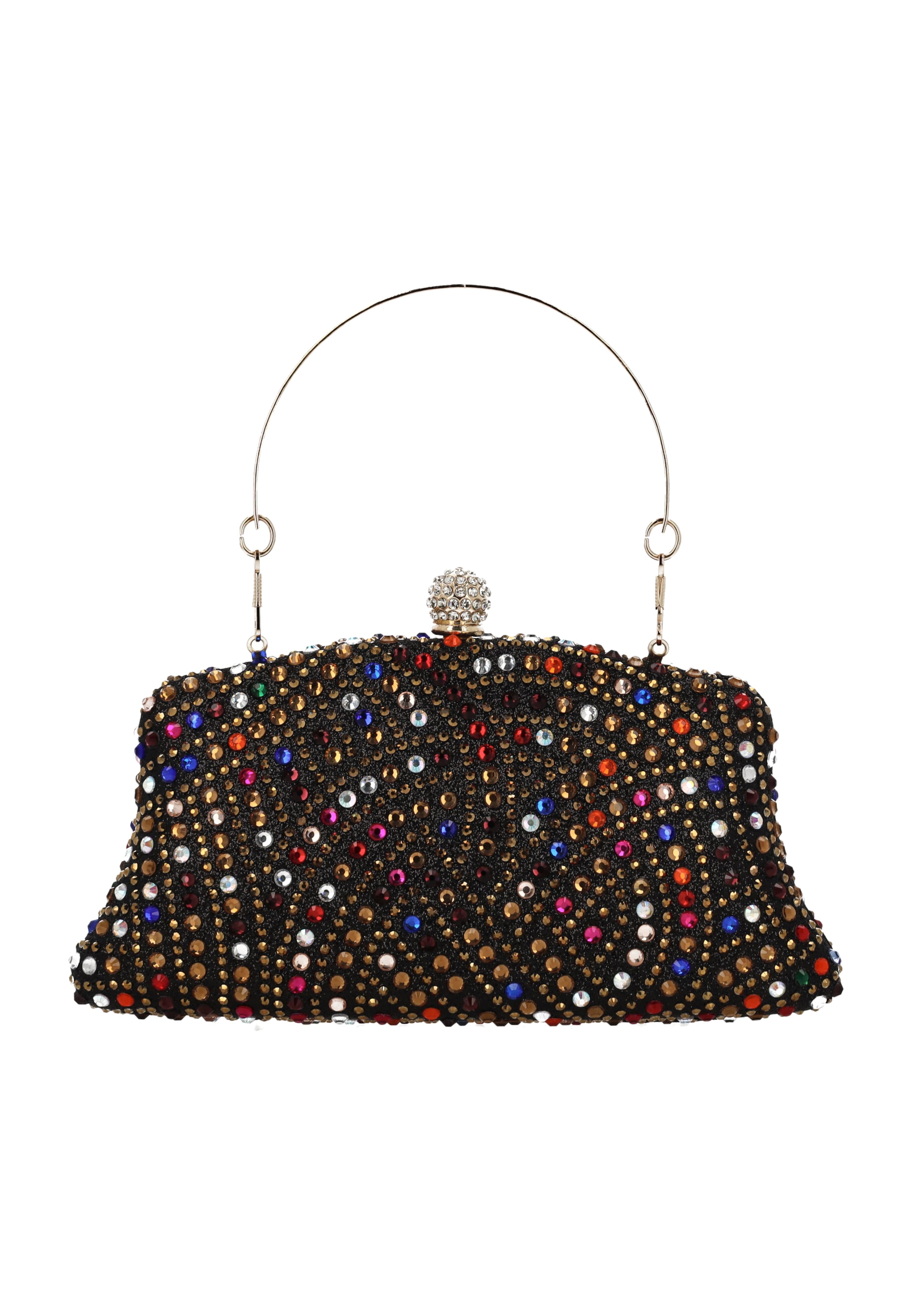 usha BLACK LABEL - Bolso de noche en negro: frente