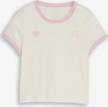 TOM TAILOR Shirt in White: front