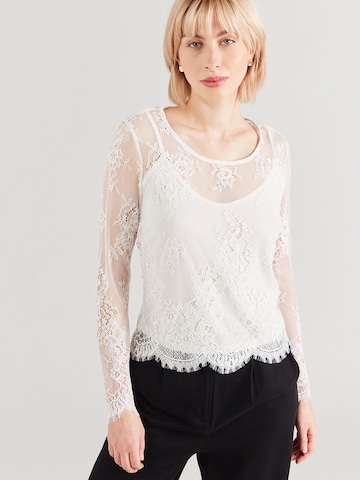 Camicia da donna '261-TCITY' di Morgan in beige: frontale