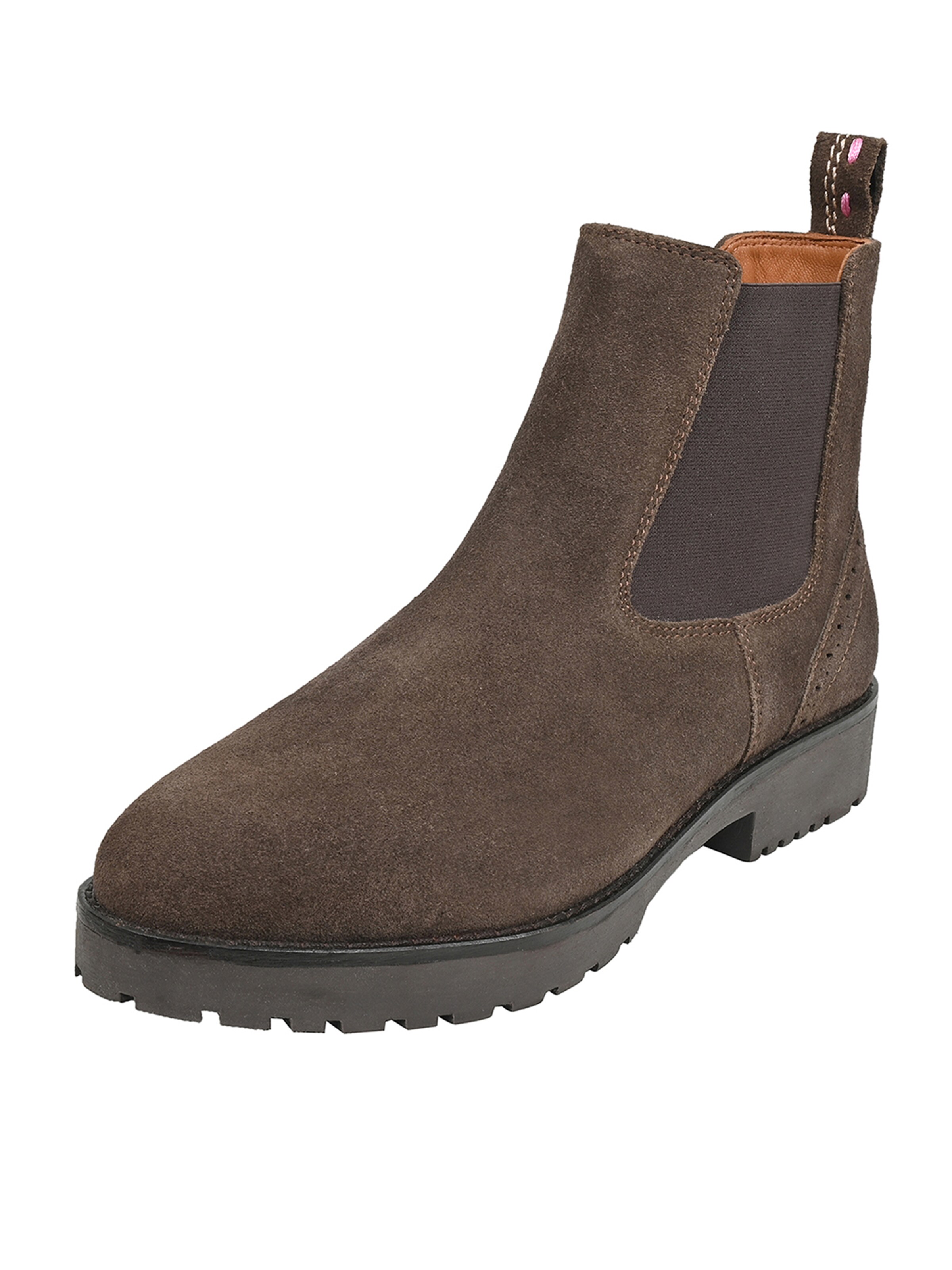 Crickit Chelsea boots ' SIMBA ' in Bruin: voorkant