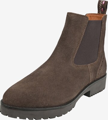 Crickit Chelsea boots ' SIMBA ' in Bruin: voorkant