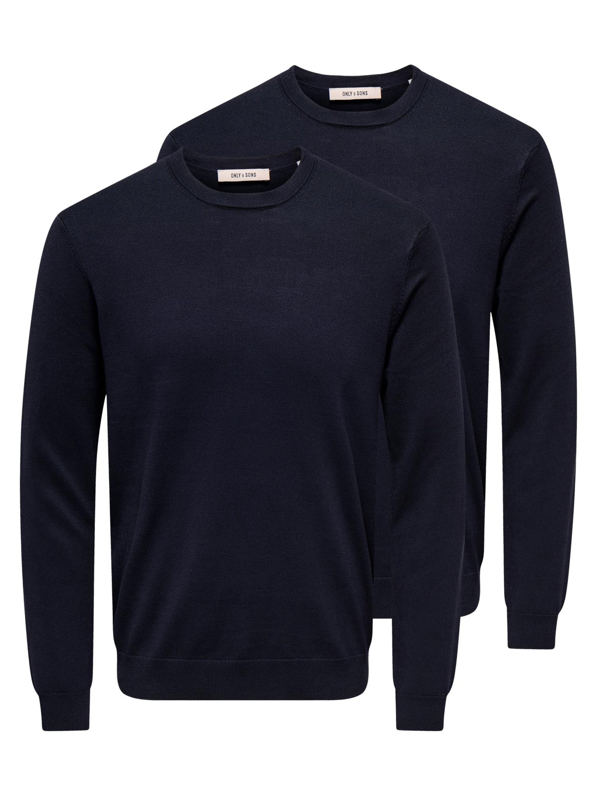 Only & Sons Pullover 'Wyler'‌‌‌‌‌‌ in dunkelblau, Produktansicht