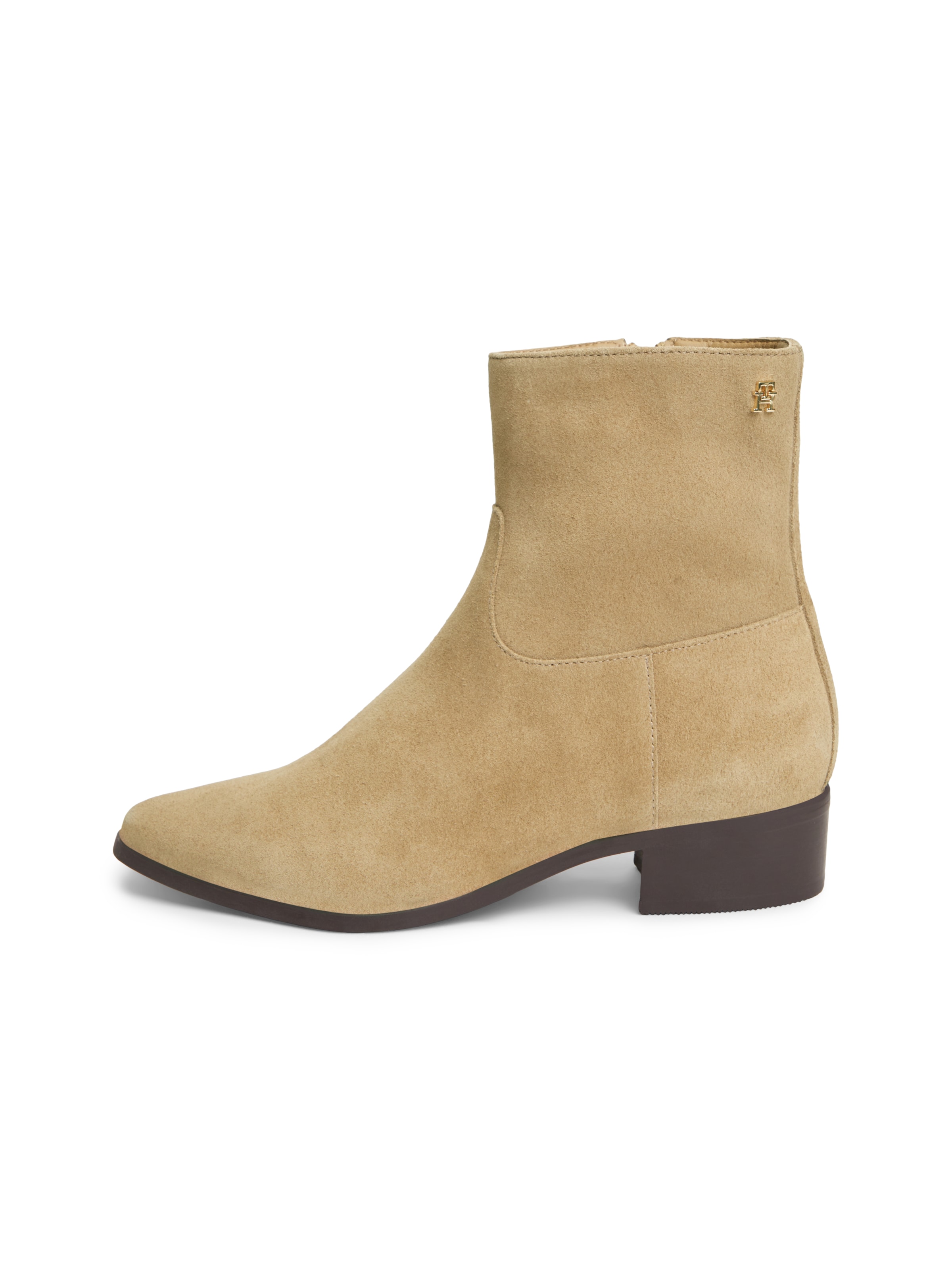 Bottines TOMMY HILFIGER en beige : devant