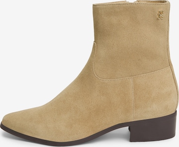 Bottines TOMMY HILFIGER en beige : devant