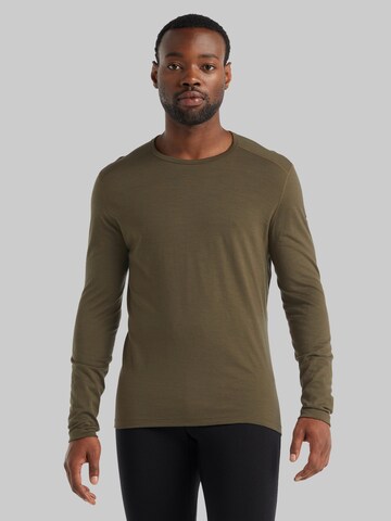 ICEBREAKER Base Layer '200 Oasis' in Green: front