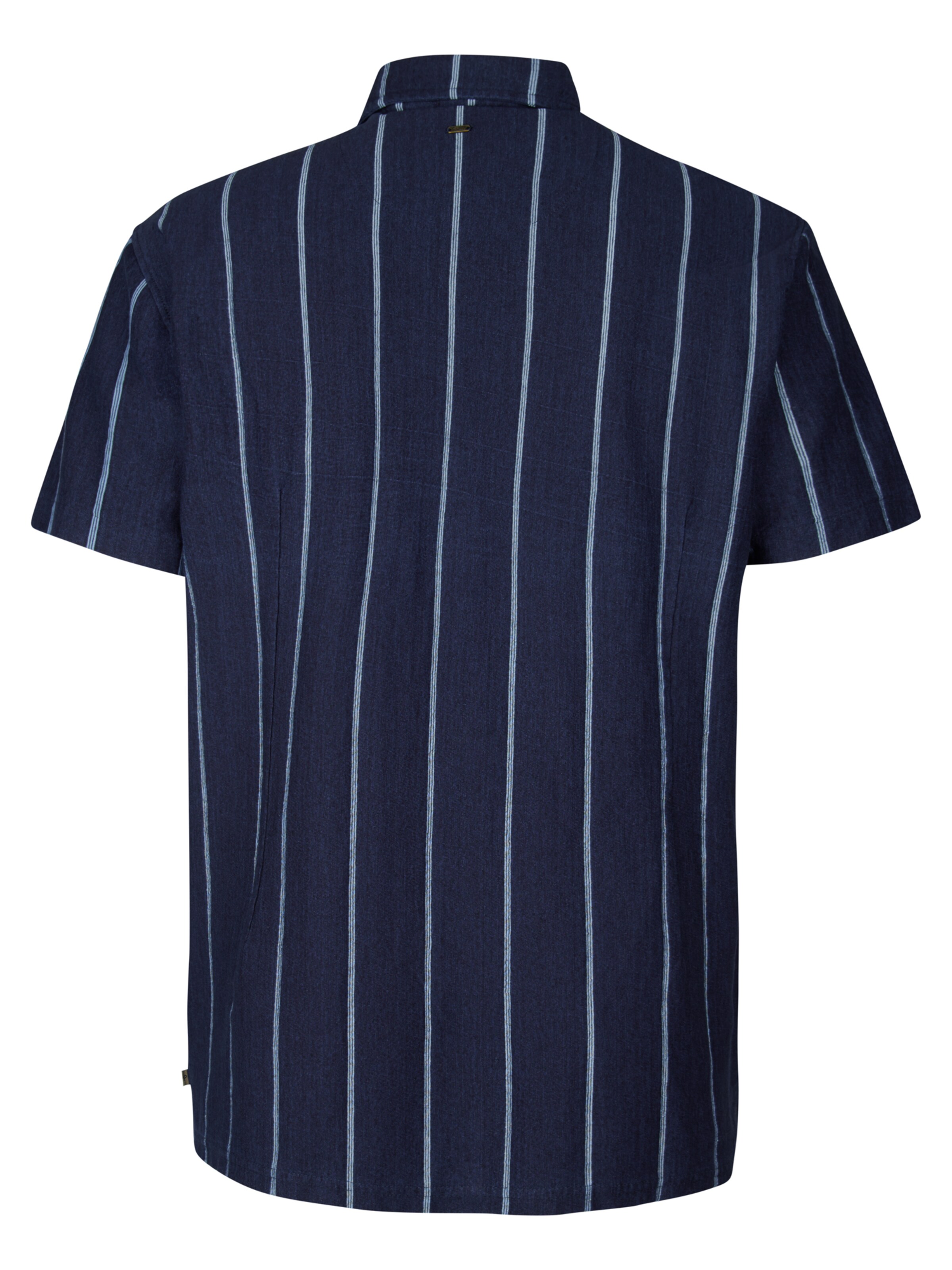 Petrol Industries Regular fit Overhemd 'Tealstone' in Blauw